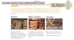 Desktop Screenshot of houtzagerijdeweerd.com