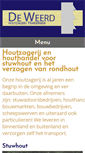 Mobile Screenshot of houtzagerijdeweerd.com